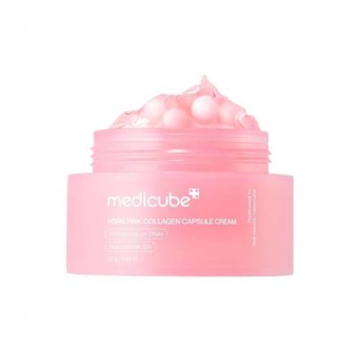کرم کپسولی ضد لک مدی کیوب Medicube(اصل) مدل PDRN Pink Collagen