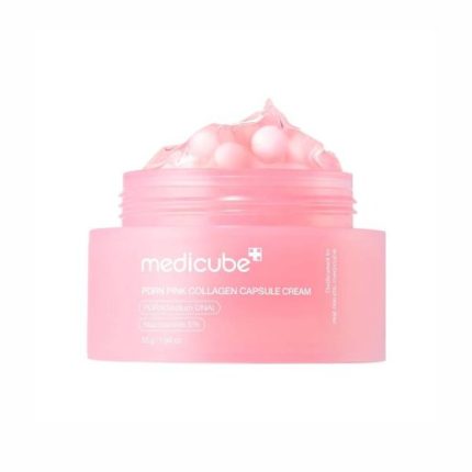 کرم کپسولی ضد لک مدی کیوب Medicube(اصل) مدل PDRN Pink Collagen